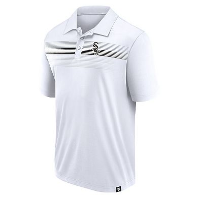 Men's Fanatics Branded White Chicago White Sox Big & Tall Victory For Us Interlock Polo