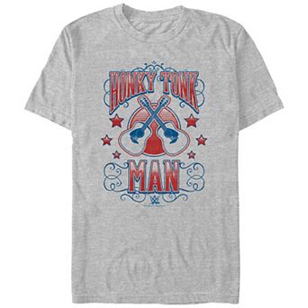 Big & Tall WWE Honky Tonk Man Guitars Graphic Tee