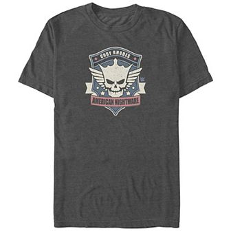 Big & Tall WWE Cody Rhodes American Nightmare Badge Graphic Tee