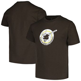 Youth Soft as a Grape Brown San Diego Padres Cooperstown Collection T-Shirt