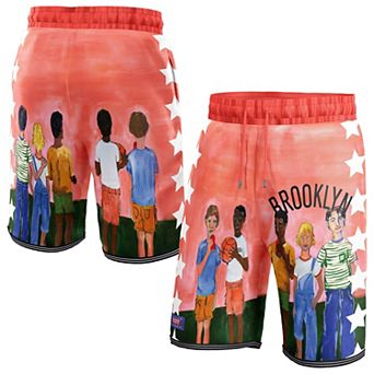 Unisex NBA & KidSuper Studios by Fanatics Black Brooklyn Nets Hometown Shorts