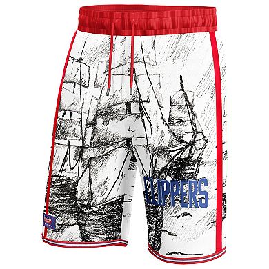 Unisex NBA & KidSuper Studios by Fanatics Gray LA Clippers Hometown Shorts