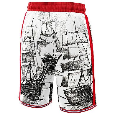 Unisex NBA & KidSuper Studios by Fanatics Gray LA Clippers Hometown Shorts