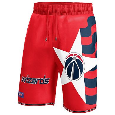 Unisex NBA & KidSuper Studios by Fanatics Red Washington Wizards Hometown Shorts