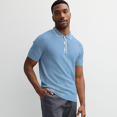 トップス alk phenix intersect polo / Merino Wool Iron Cashmere Long Sleeve Poloshirt | Men's Cashmere