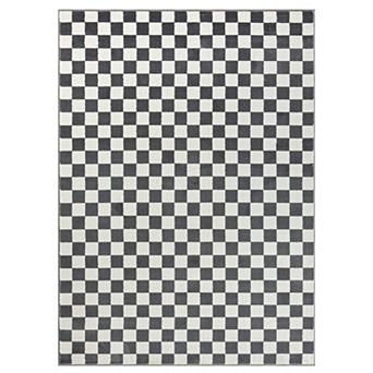 Luxe Weavers Checkered Geometric Area Rug