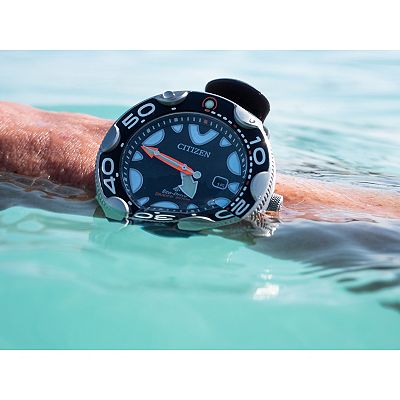 Citizen Men's Eco-Drive Promaster Dive Orca Stainless Steel Blue