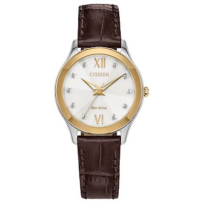 Citizen Women\'s Axiom Watch - Eco-Drive with crystal accents Amazon.com: Citizen Women main image 2