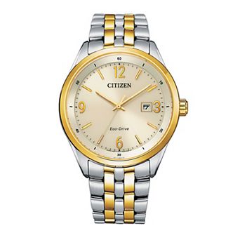 Citizen Men's Eco-Drive Classic Two Tone Stainless Steel Bracelet Watch