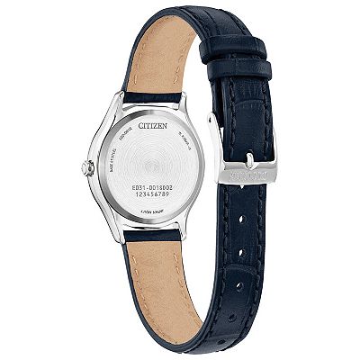 Citizen Silver Watch with 16 Diamond Accents mop face Citizen | Accessories | Citizen Eco Drive Ladies Watch  main image 4
