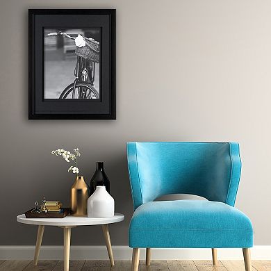 Gallery Solutions Double Matted 8" x 10" Wood Wall Frame