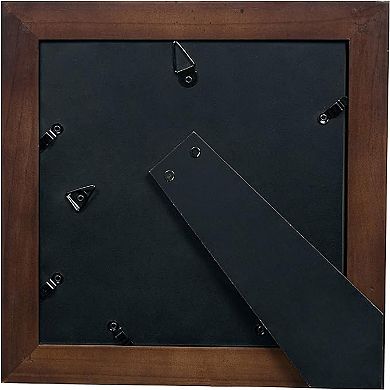 Gallery Solutions 5"x5" Flat Walnut Square Frame