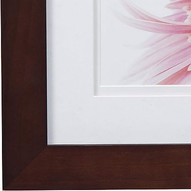 Gallery Solutions 5"x5" Flat Walnut Square Frame