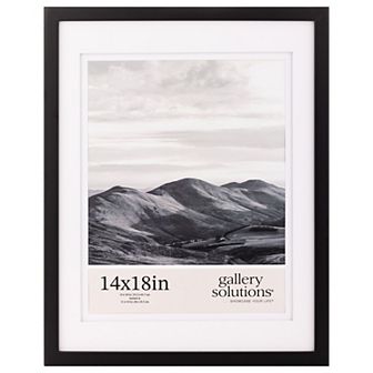 Gallery Solutions Double Airfloat Mat 11" x 14" Frame