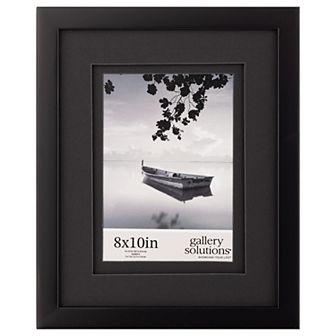 Gallery Solutions 5" x 7" Double Mat Wall or Tabletop Frame