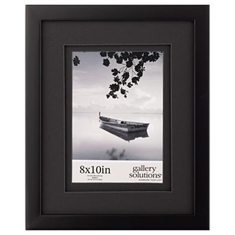 Gallery Solutions 5" x 7" Double Mat Wall or Tabletop Frame