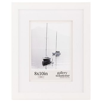 Gallery Solutions 5" x 7" Matted Wall or Tabletop Picture Frame