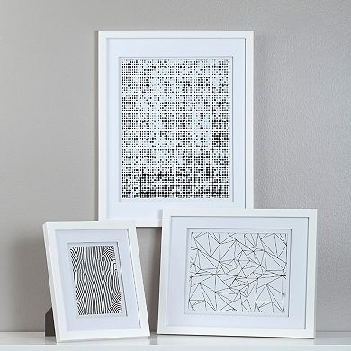 Gallery Solutions 5" x 7" Matted Wall or Tabletop Picture Frame