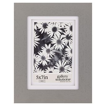 Gallery Solutions 4" x 6" Double Matted Tabletop Frame