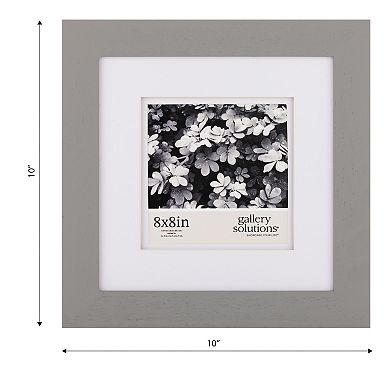 Gallery Solutions 5" x 5" Matted Square Tabletop Frame