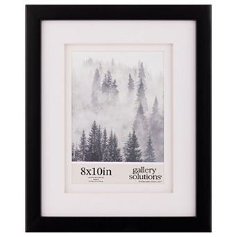 Gallery Solutions 5" x 7" Double Mat Contrast Tabletop Frame