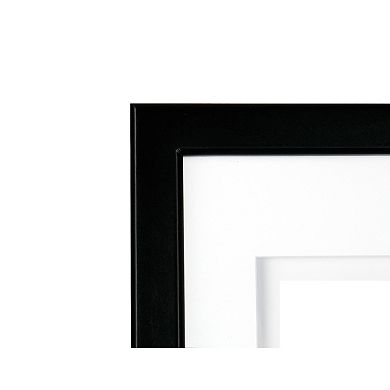 Gallery Solutions 5" x 7" Double Mat Contrast Tabletop Frame