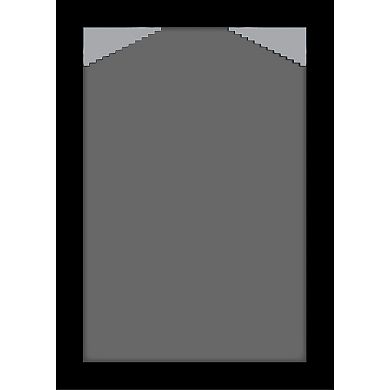 Gallery Solutions 8"x10" Double White Mat Wall Frame