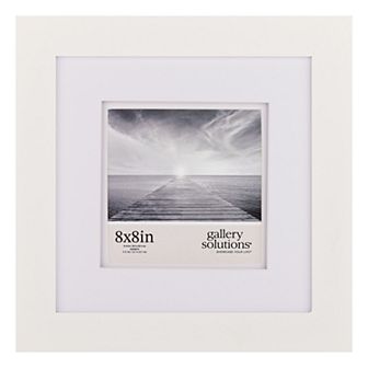 Gallery Solutions 5" x 5" Double Mat Square Tabletop Frame
