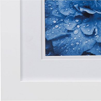 Gallery Solutions 5" x 5" Double Mat Square Tabletop Frame