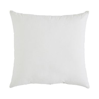 Indigo Ink Yellow Floral Boho Decorative Throw Pillow