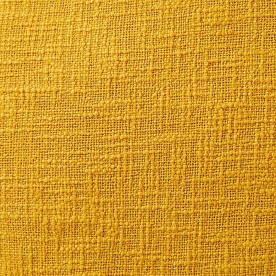 Indigo Ink Tufted Boho Round Decorative Pillow with Tassels