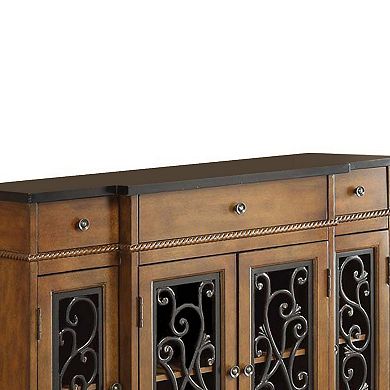 Vidi Console Table, Oak Brown