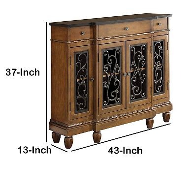 Vidi Console Table, Oak Brown