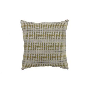 Contemporary Style Simple Traditionally Designed Set Of 2 Throw Pillows, Yellow
