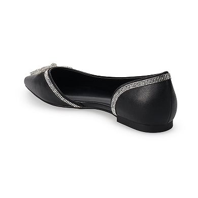 Apt. 9® Emmalyn Women's Pointed Toe Bow Flats
