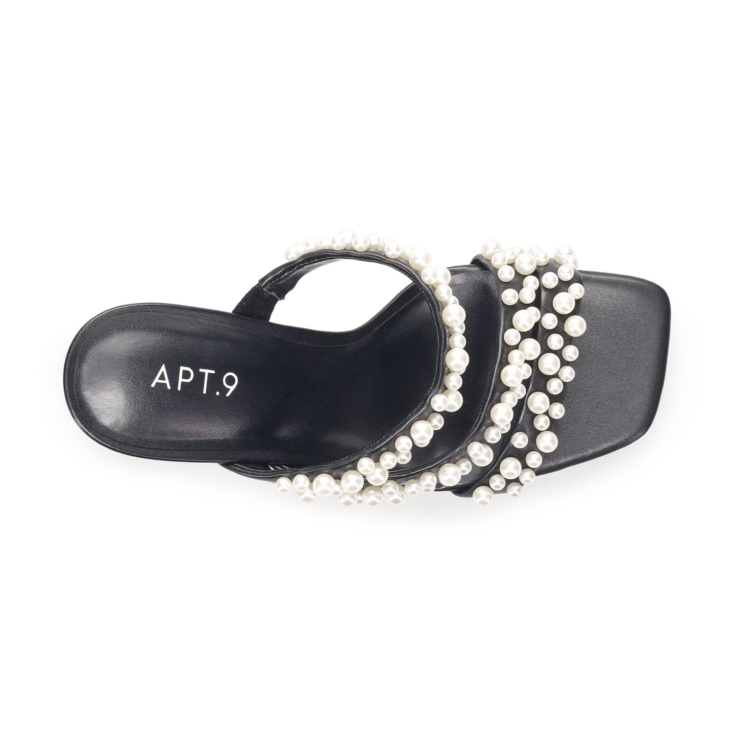 Женские сандалии Apt. 9 Patryce Simulated Pearl Dress Sandals, цвет: Белый — фото 5
