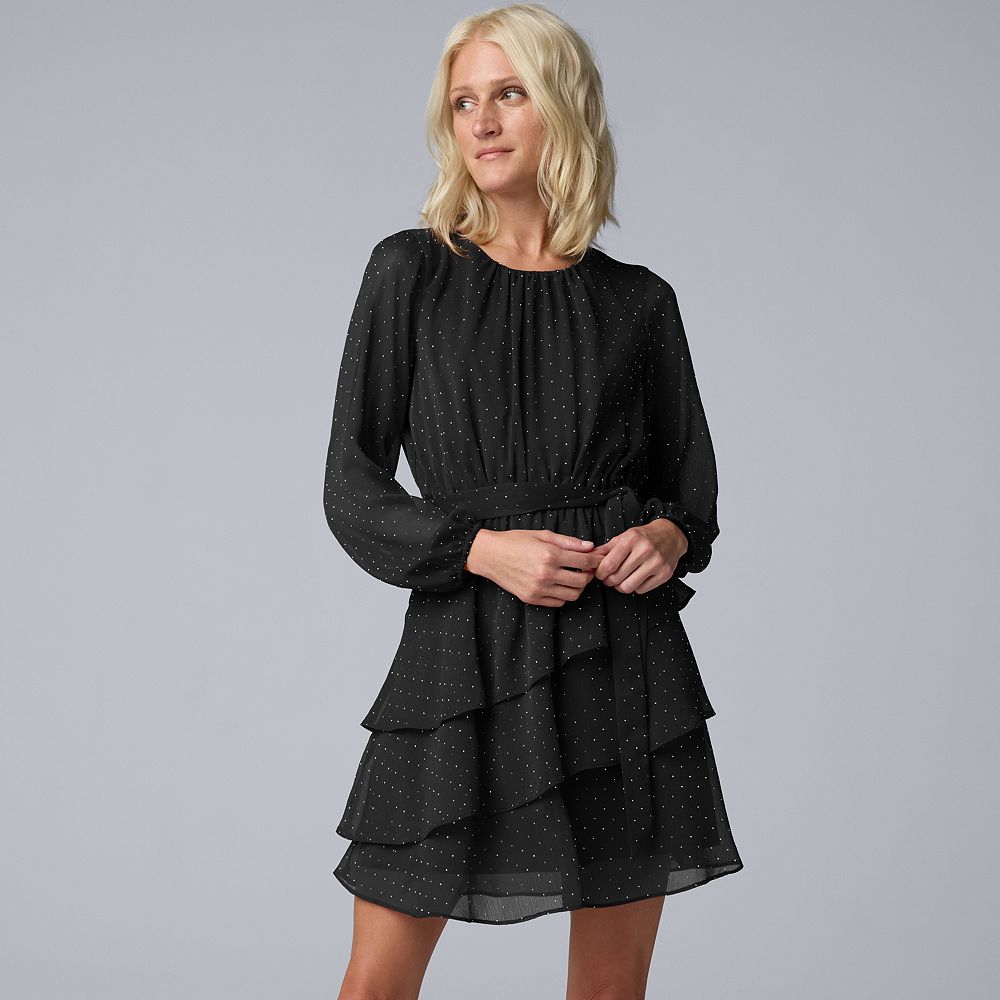 open lace back dress Vera Wang: Elois main image 0