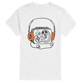 Men's Cassette Player Graphic Tee