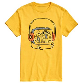 Men's Cassette Player Graphic Tee