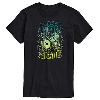 Men's Less Hate More Skate Graphic Tee