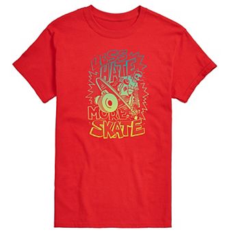 Men's Less Hate More Skate Graphic Tee