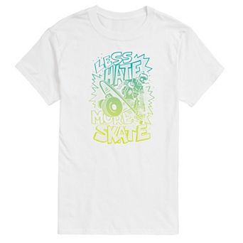 Men's Less Hate More Skate Graphic Tee