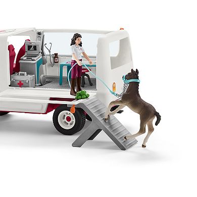 Schleich Horse Club: Mobile Vet and Hanoverian Foal Playset