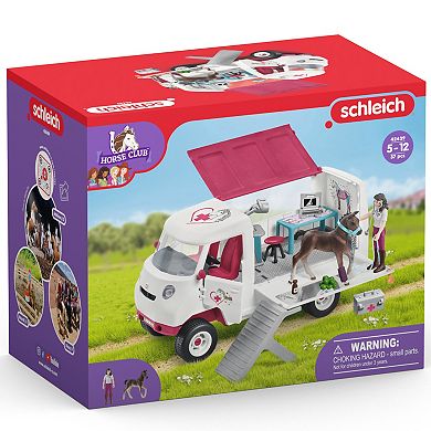 Schleich Horse Club Mobile Vet with Hanoverian Foal (42439)
