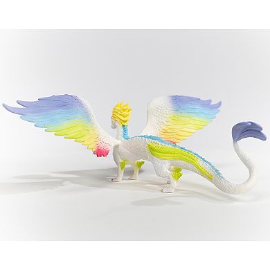Schleich Bayala: Rainbow Dragon 12 in. Collectible Figurine