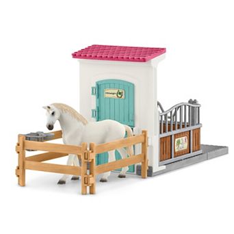Schleich Horse Club: Horse Stall Extension 21 pc Playset