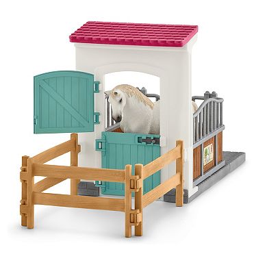 Schleich Horse Club: Horse Stall Extension 21-Piece Playset