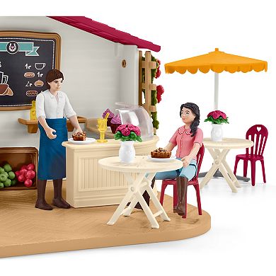 Schleich Horse Club: Rider Cafe 97-Piece Playset