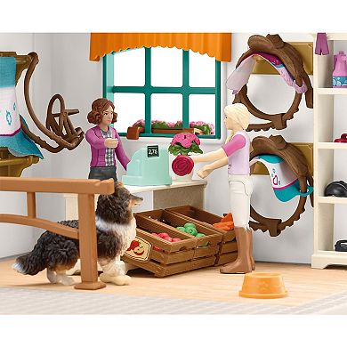 Schleich Horse Club Horse Shop Toy 67-pc. Set
