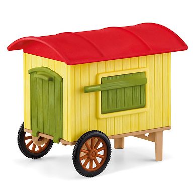 Schleich Farm World Mobile Chicken Coop Toy 12-pc. Set